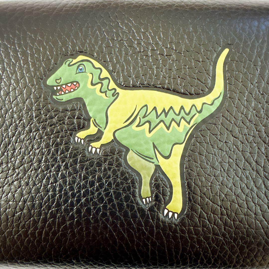 ［限定］coach コーチ コスメティックポーチ 恐竜 レキシー