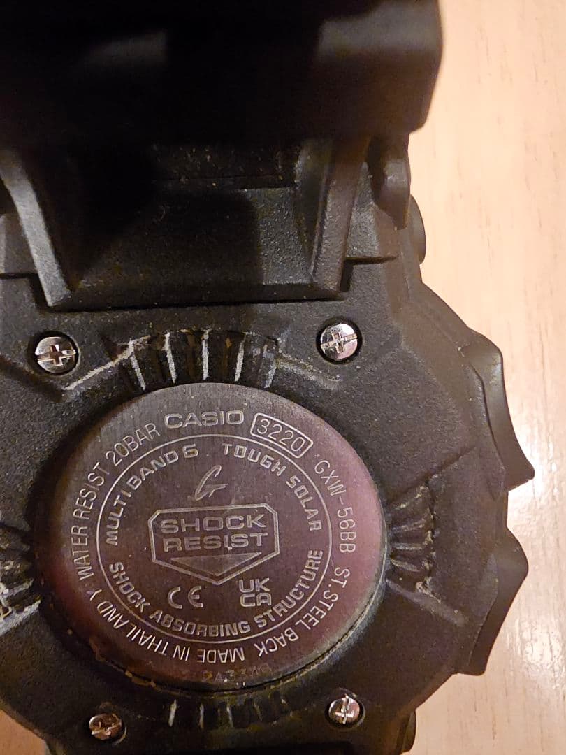 CASIO G-SHOCK　Gショック　3220JA GXW-56BB-1JF