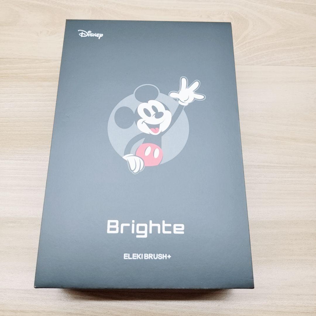 新品未使用⭐️付属品完備 Bright ブライト エレキブラシ プラス　ミッキー