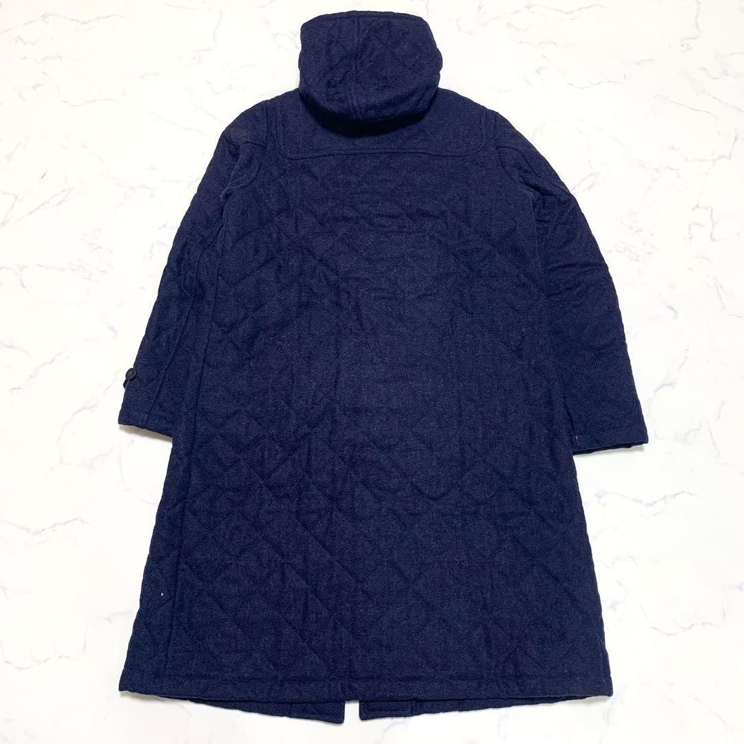 ラベンハム　LAVENHAM　ツイードキルティング　ダッフルコート　サイズ38