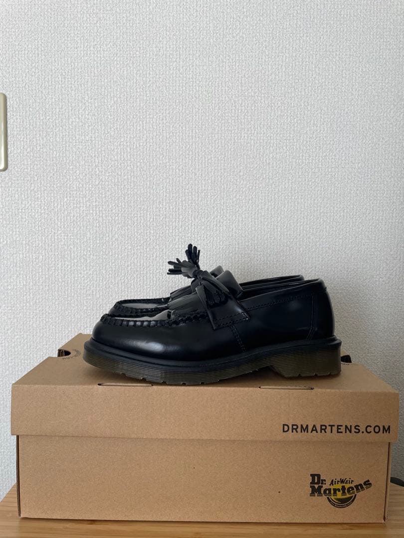 Dr.Martens タッセルローファー　ADRIAN BLACK