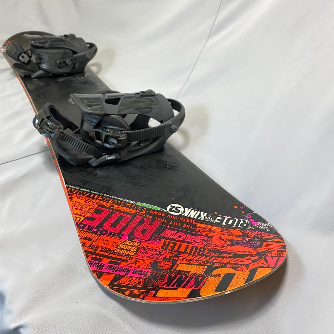 RIDE KINK ボード＆ビンディングセット 152cm Mサイズ M167