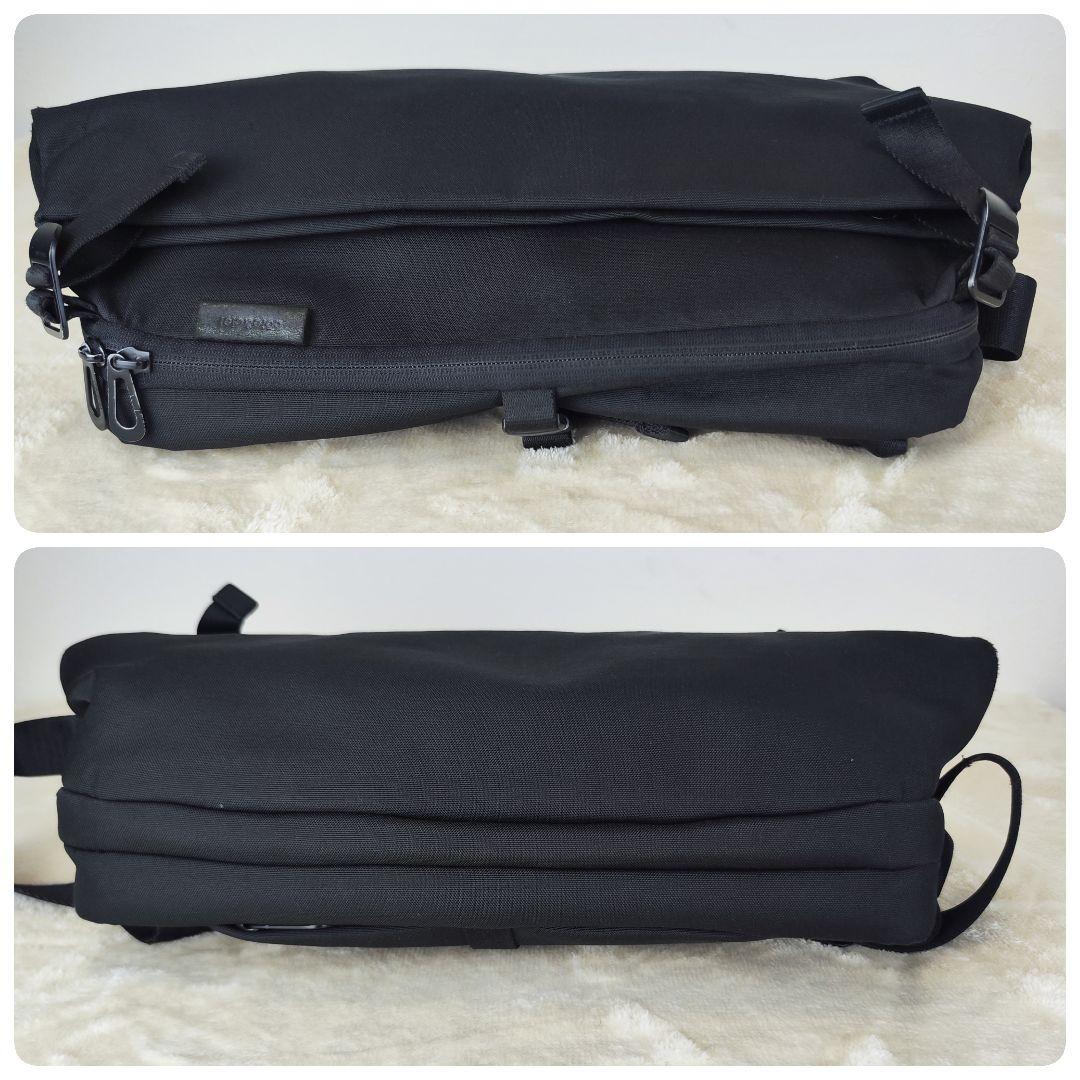 コートエシエル riss リス ボディバッグ 黒 大容量 13インチ 収納可