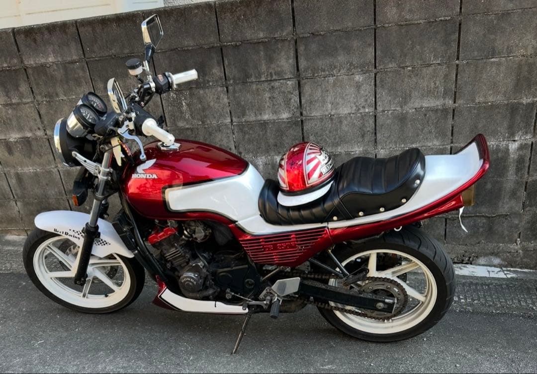 ジェイド250 鋲打ちタックロールシート