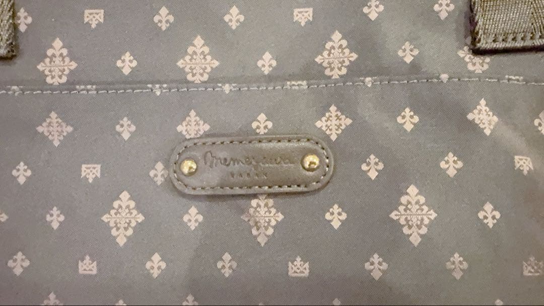 目々澤鞄 ボストンバッグ 3way グレー　商品番号 55025 おまけ付