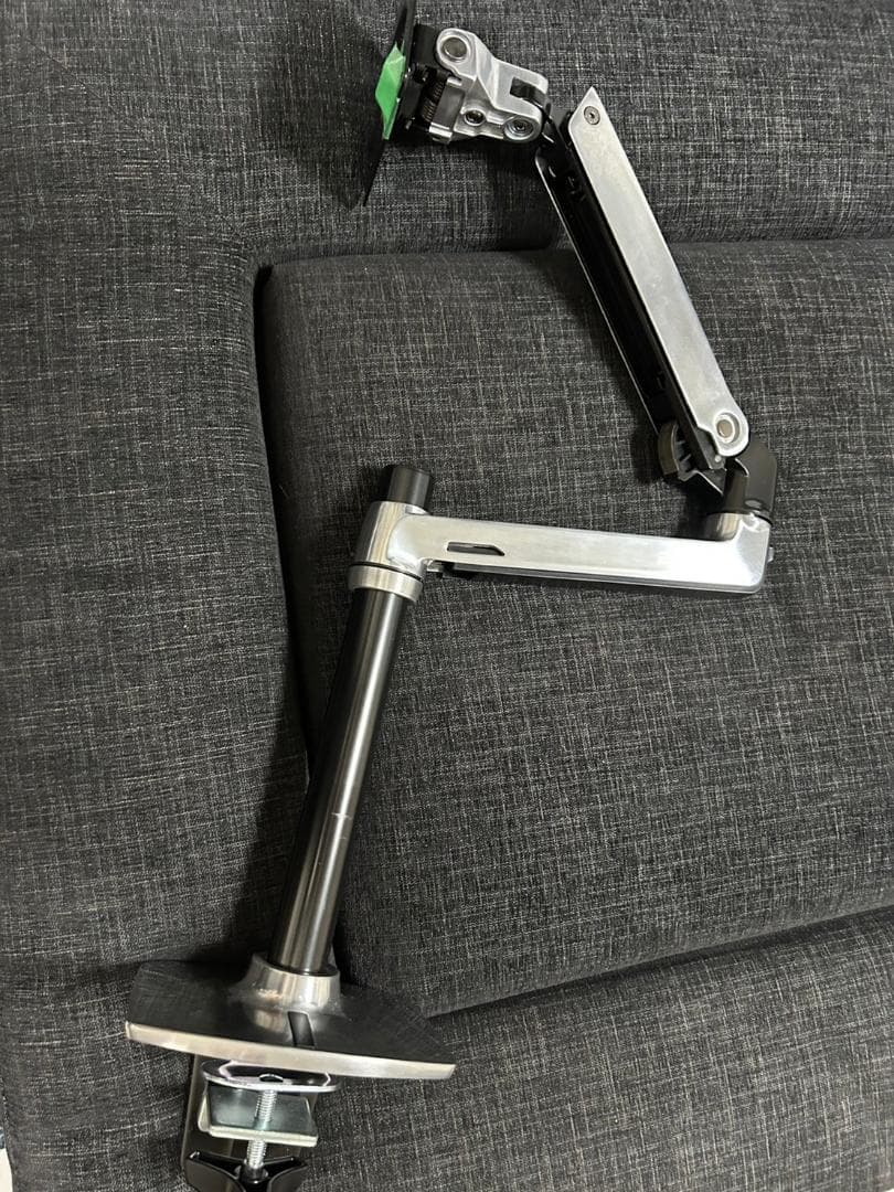 【エルゴトロン】モニターアーム　中古　長身ポール　ロングポール