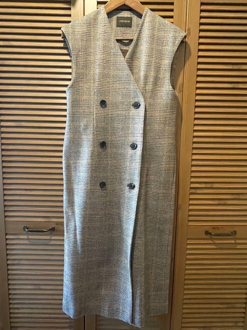 お値下げ！【超美品】TOMORROWLANDロングジレワンピース