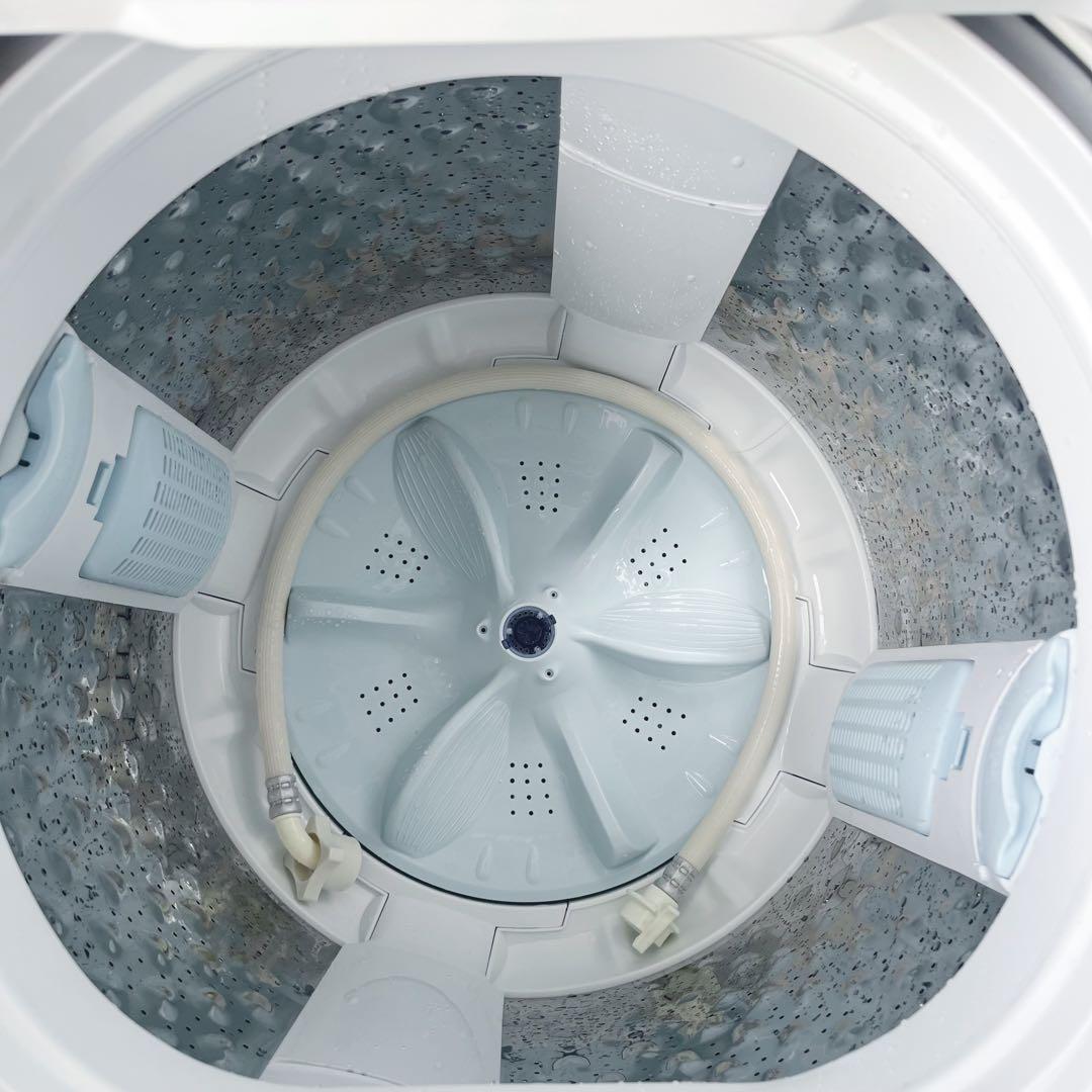 専用320取付無料！東芝2024年製 高性能おしゃれホワイトインテリア洗濯機