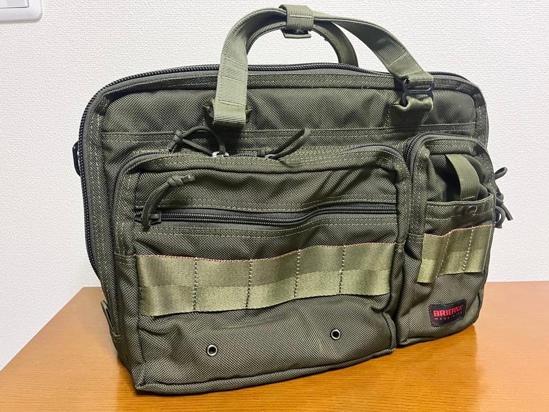 y*7様 briefing A4liner カーキ