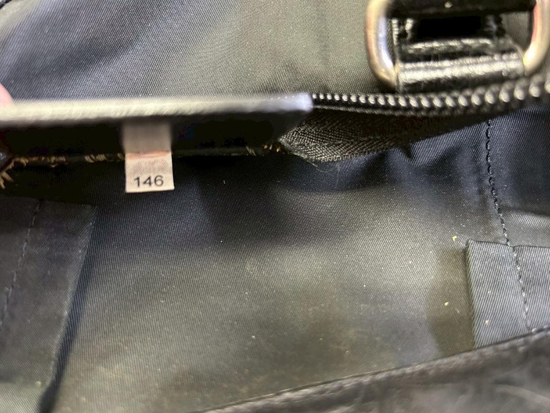 PRADA　ボストンバッグ　三角ロゴ　ナイロン　旅行かばん