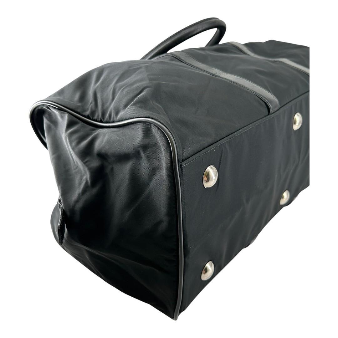 PRADA　ボストンバッグ　三角ロゴ　ナイロン　旅行かばん