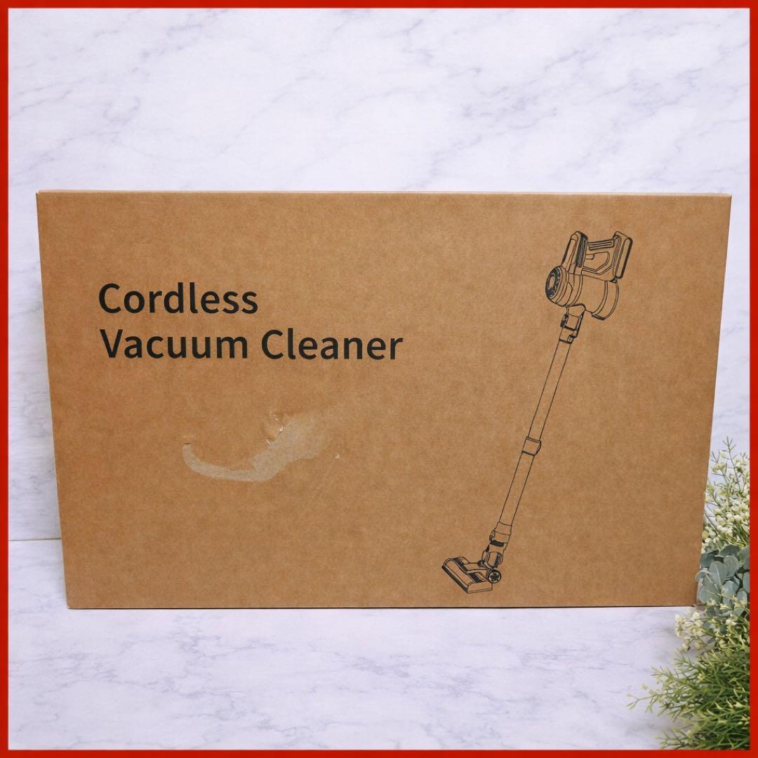 【新品未使用‼️】掃除機 コードレス 超軽量自走式設計・グリーンLEDライト搭載