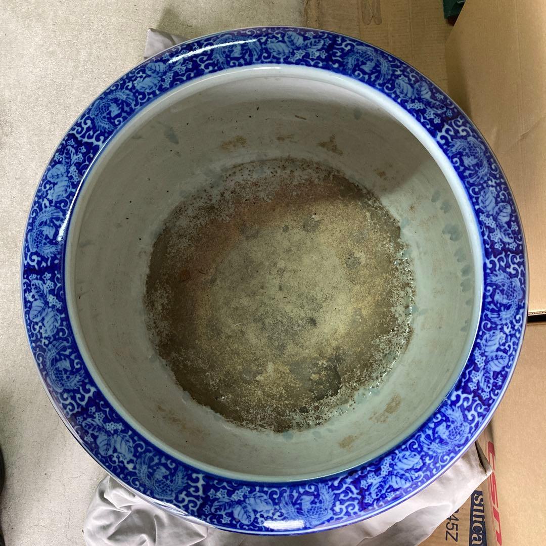 陶器 伊万里焼 火鉢 特大 古民家