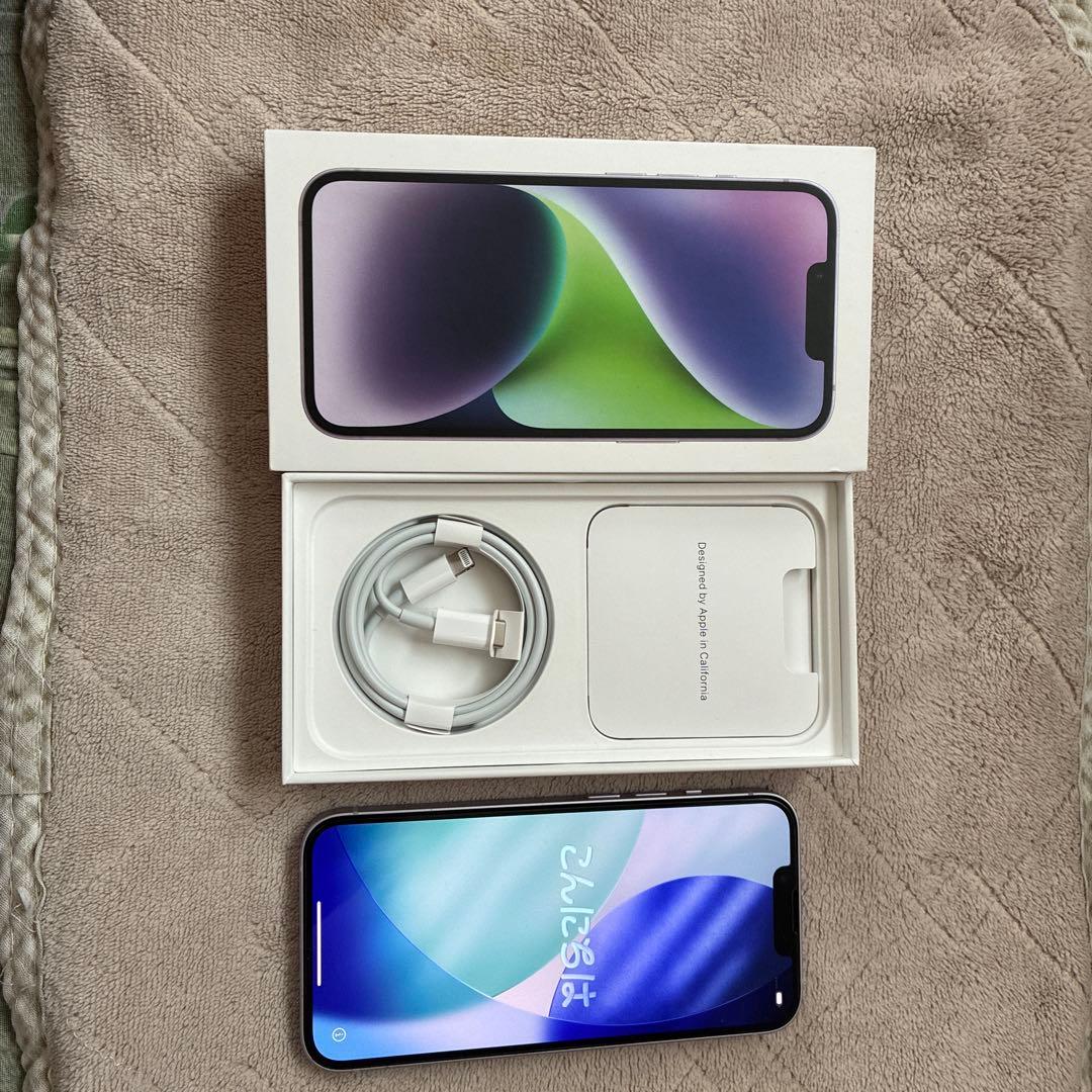 iPhone 14 256GB パープル