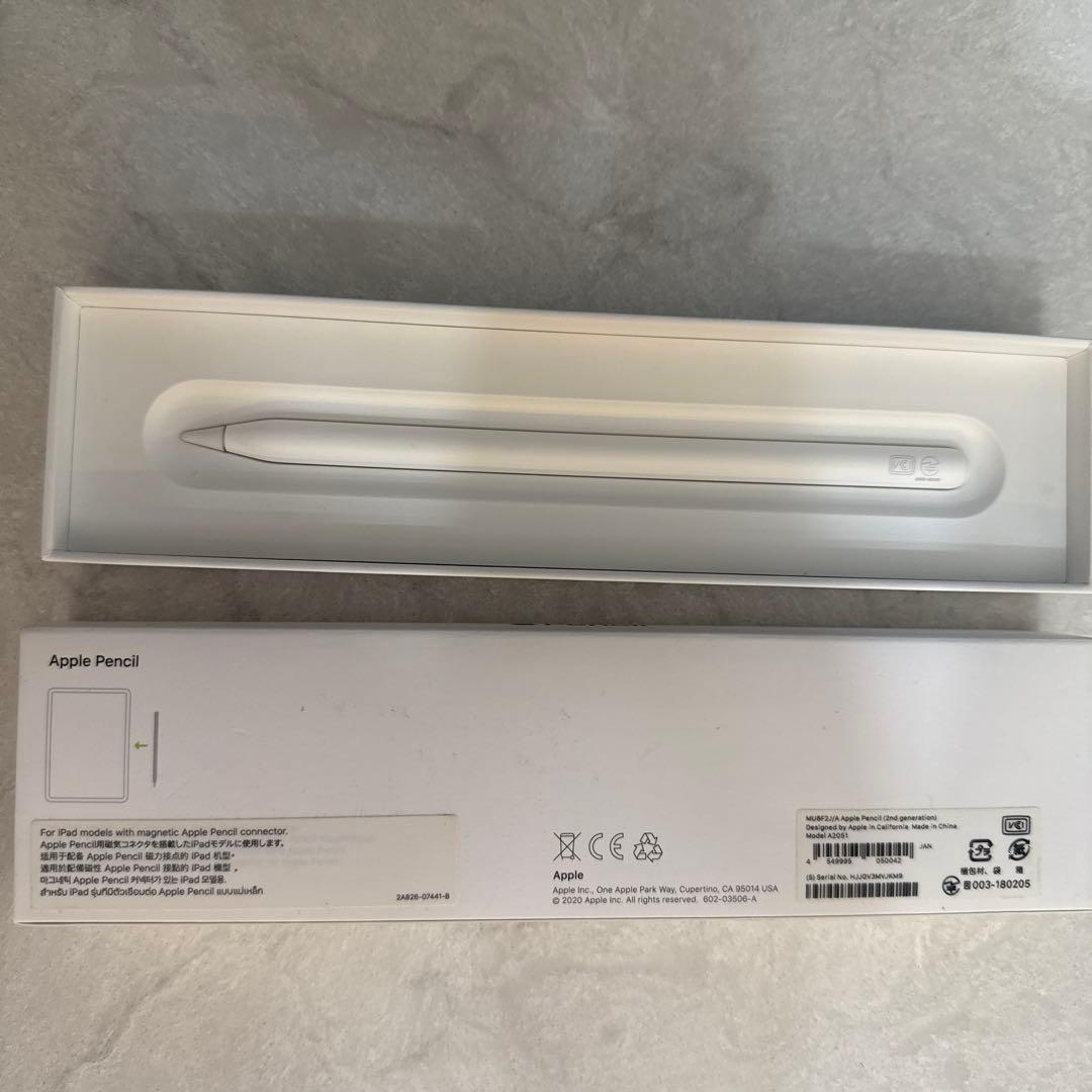 【美品、値下げ✴︎送料込み】Apple Pencil 第2世代 MU8F2J/A