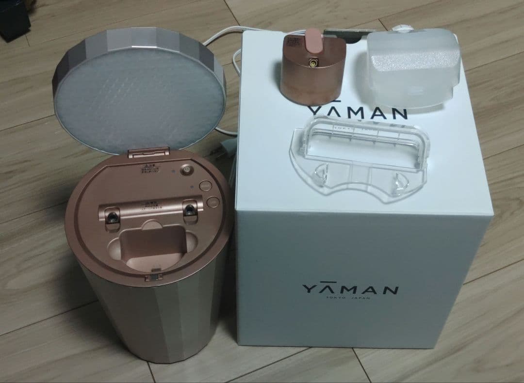 YAMAN フェイススチーマー シルバー/ローズゴールド/作動確認済