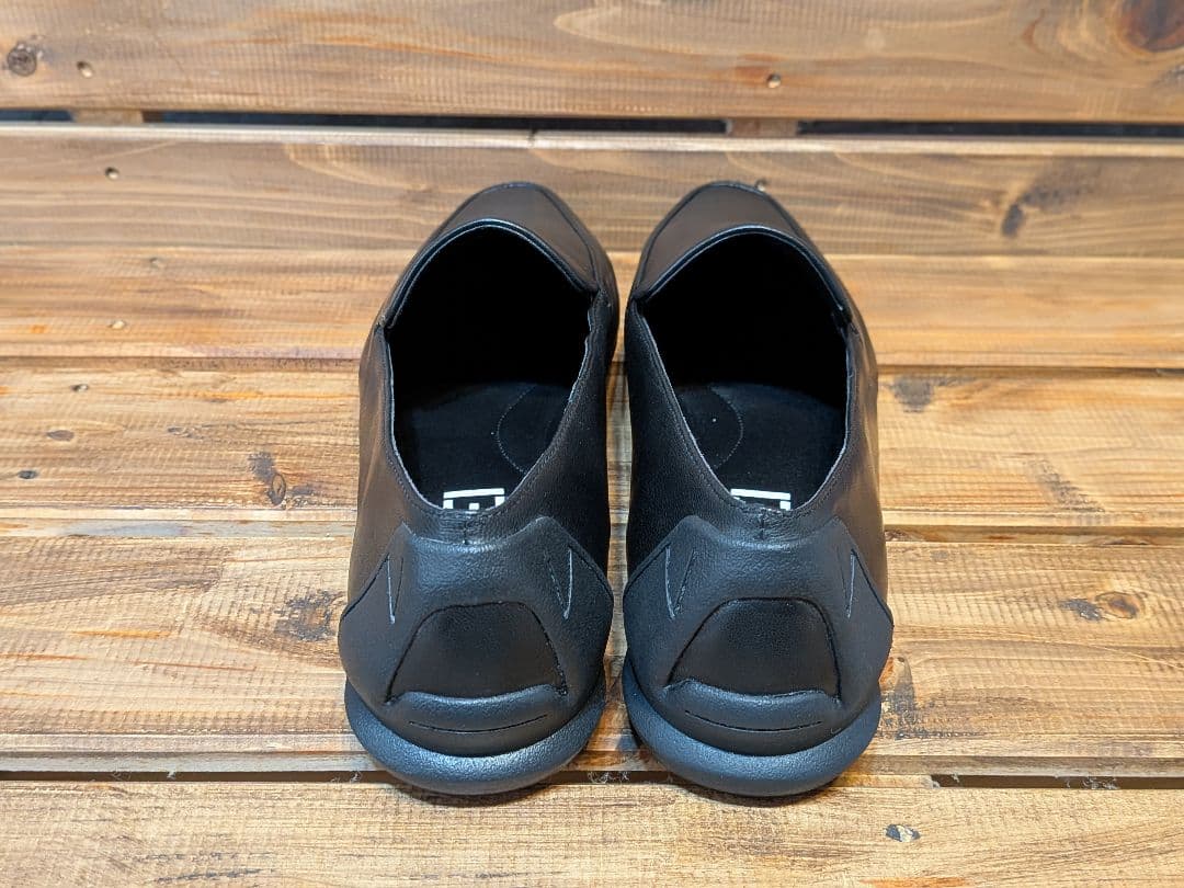 SHISEI シーセイ　シセイ　ブラックレザー ローファー