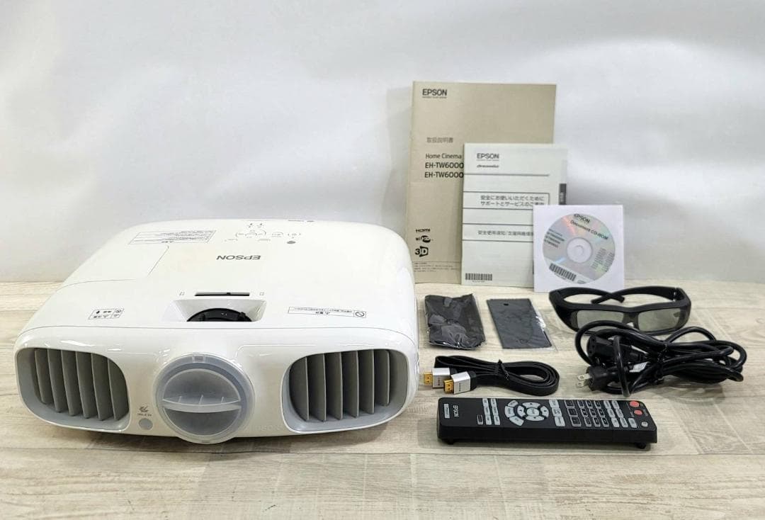 【良品】EPSON ホームプロジェクター EH-TW6000