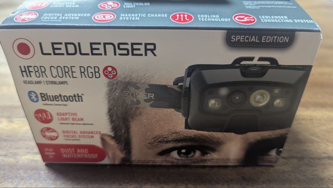 LEDLENSER HF8R CORE RGBヘッドランプ