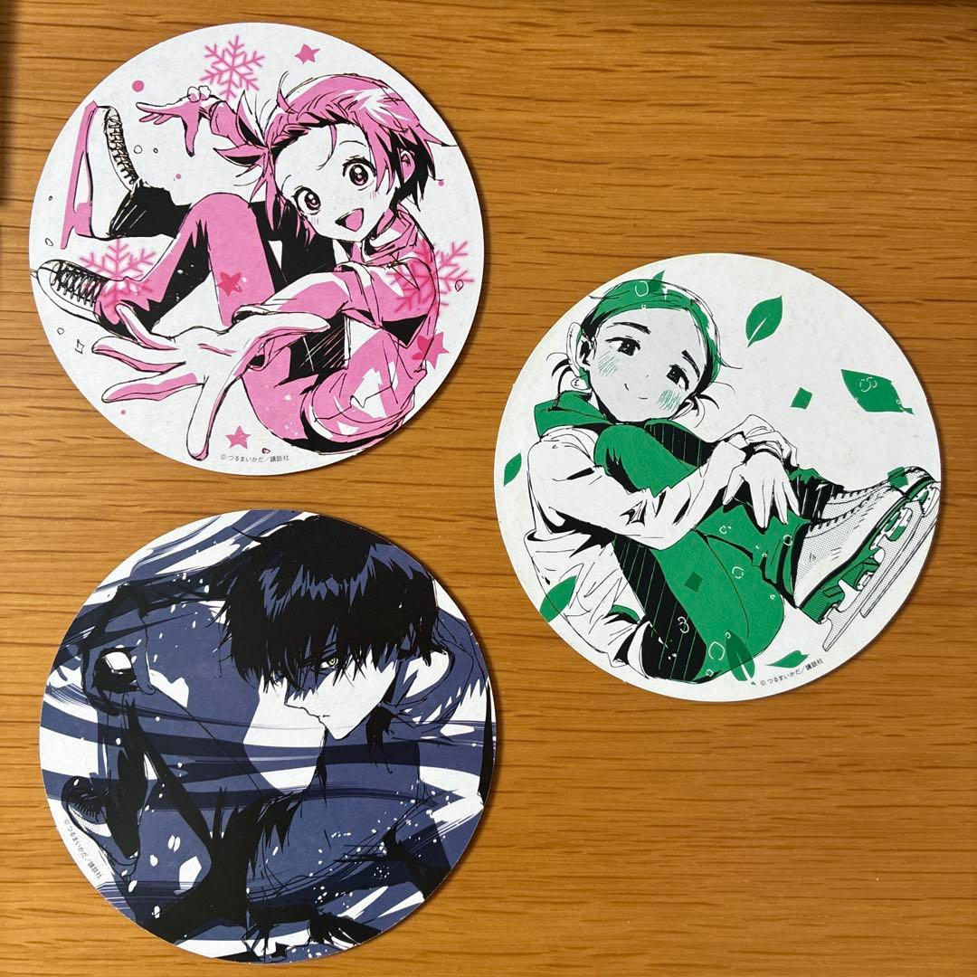 メダリスト 全巻 ファンブック 小説版 旧帯 コースター3種 セット