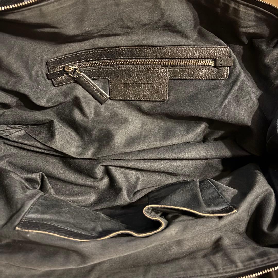 【 JIL SANDER 】ボストンバッグ ブラック ジルサンダー