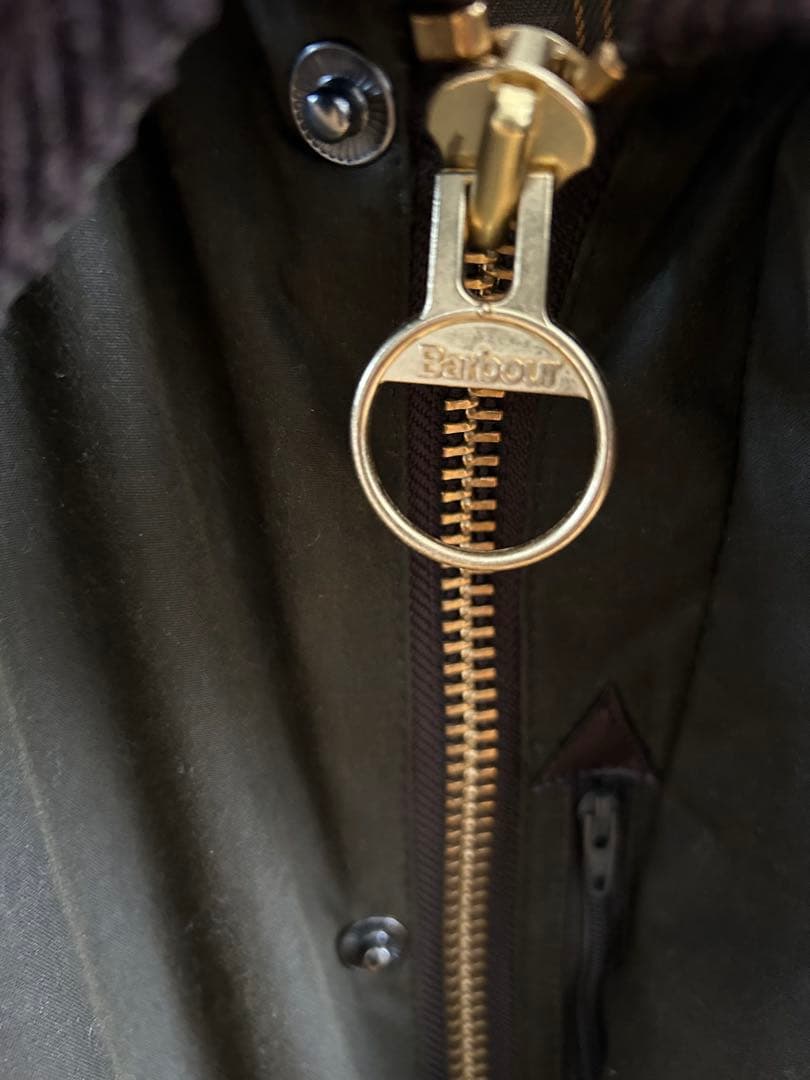 Barbour Transport セージ　wax