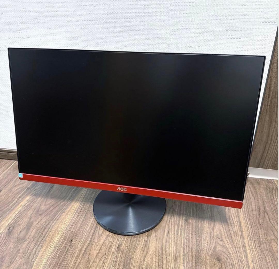 144Hz ゲーミングモニター 黒色ディスプレイ 本体
