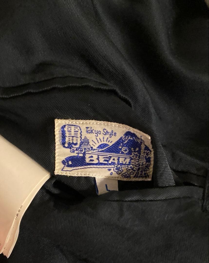 BEAMS テーラー東洋　コラボ　雷門　スカジャン　ベトジャン　サイズL