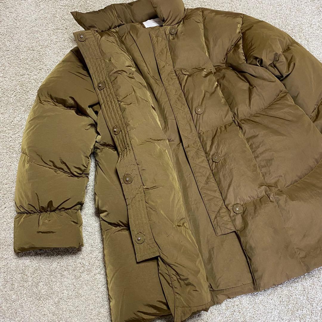 TODAYFUL トゥデイフル スタンドカラーダウンジャケット キャメル