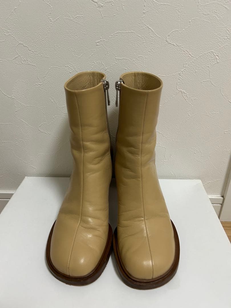 靴 CLANE EDGE ROUND SHORT BOOTS