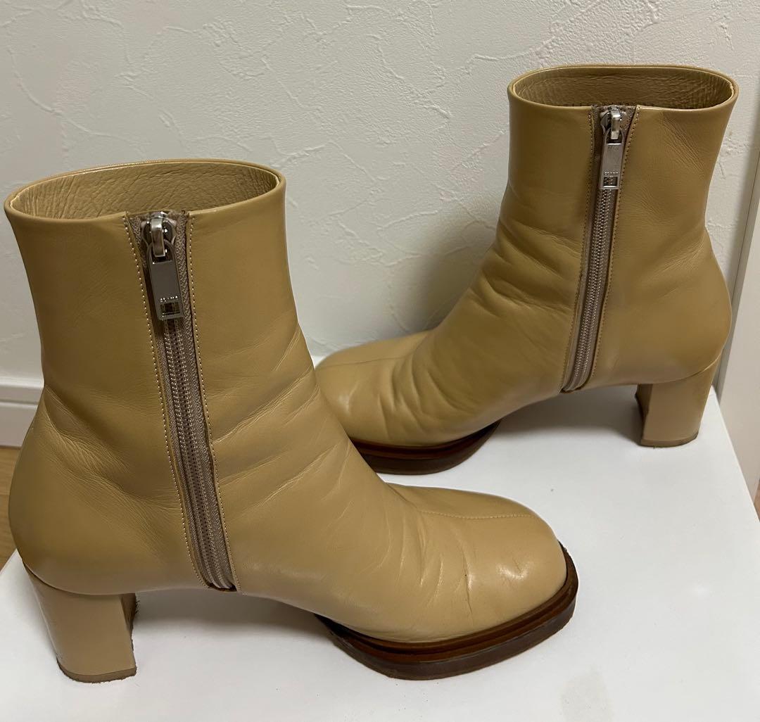 靴 CLANE EDGE ROUND SHORT BOOTS