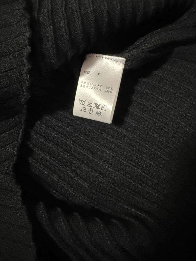 トップス andmary Sonique knit tops black