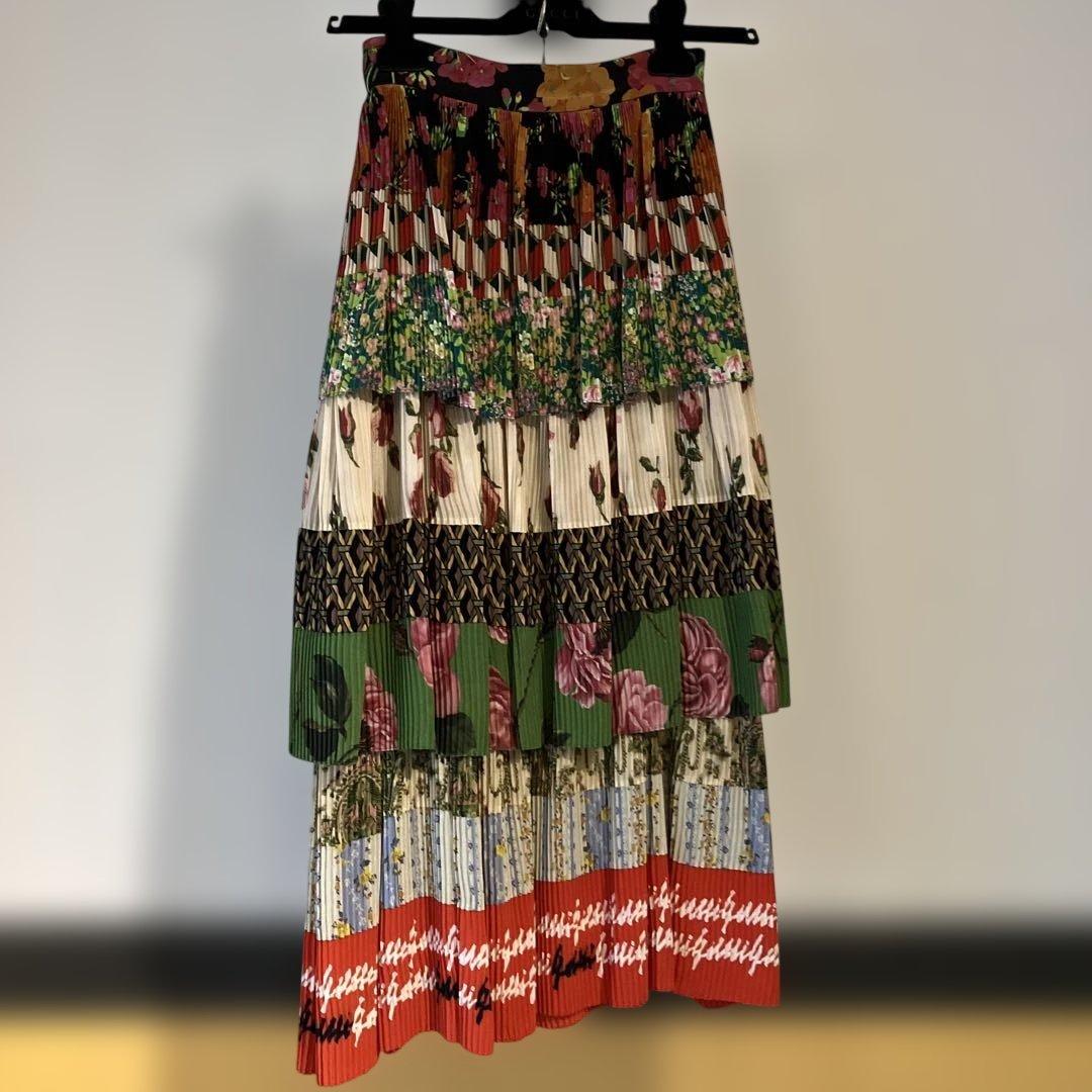 GUCCI ティアードスカート