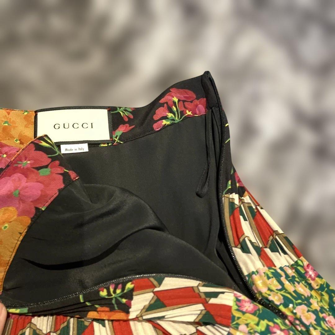 GUCCI ティアードスカート