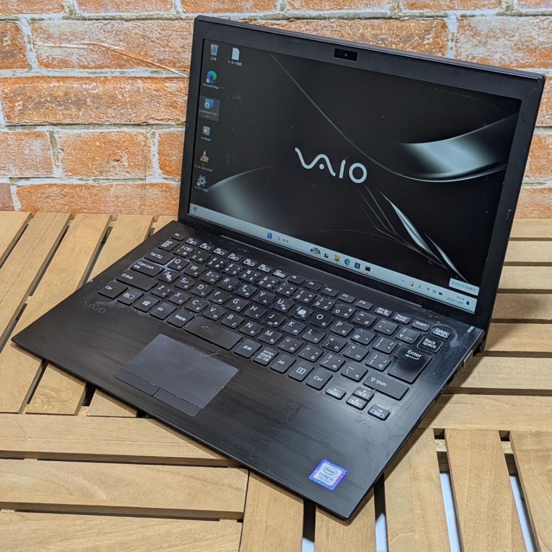 (2582)SONY VAIO core i5 256GB SSD ブラック