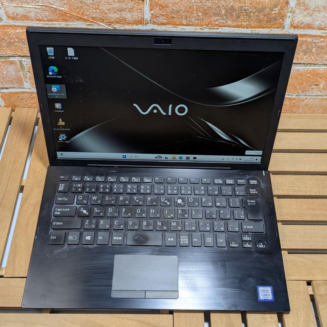 (2582)SONY VAIO core i5 256GB SSD ブラック