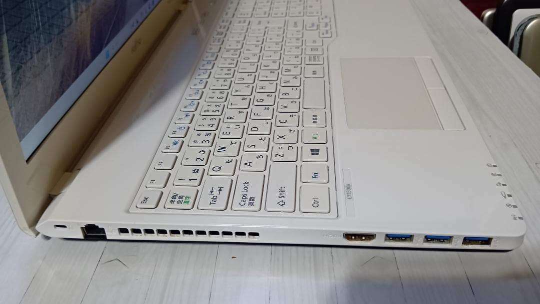 Fujitsu Lifebook WA2/Z 6世代i5 ssd ブルーレイ