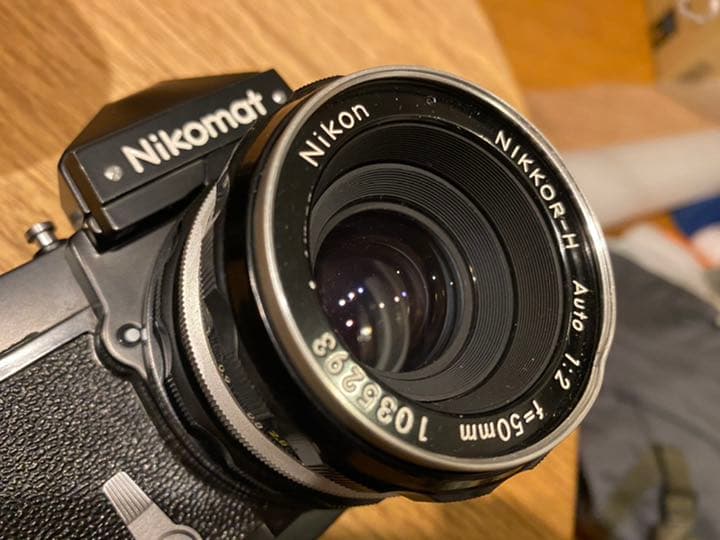 Nikomat FTN + 人気のレンズ3本付き。動作快調
