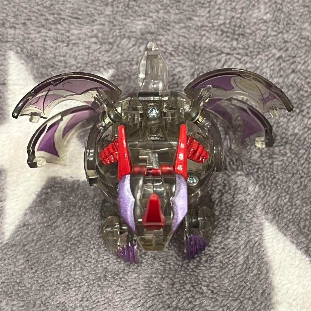 BAKUGAN 爆丸 ダークオン・クロス・ドラゴノイド クリアブラック