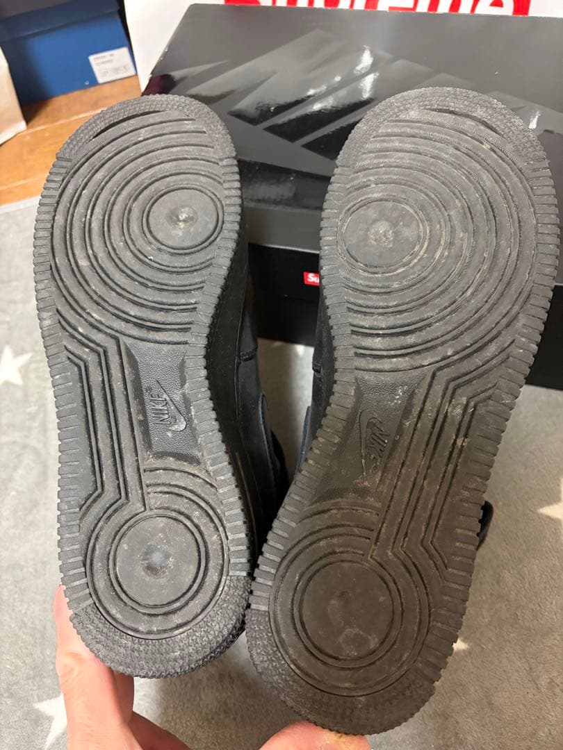美品　正規　Supreme × Nike Air Force 1 Mid 27