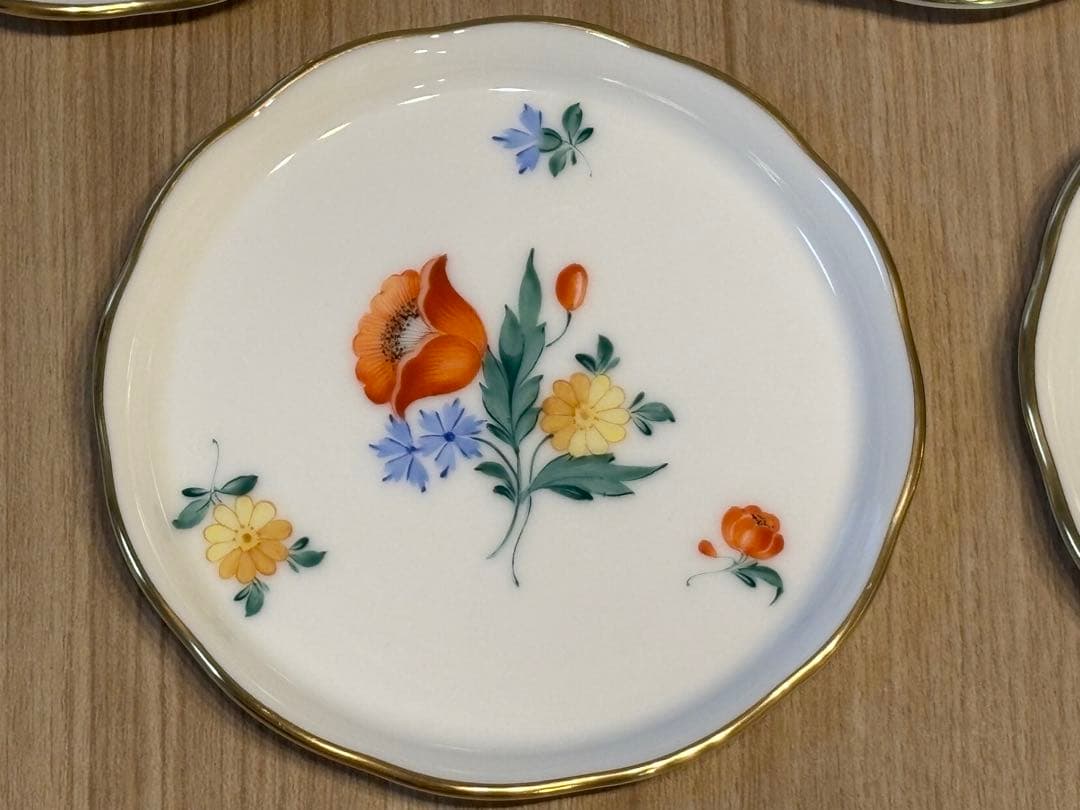 RITAO CHAN公式アカウント03専用 ヘレンド 花柄陶器皿5枚セット