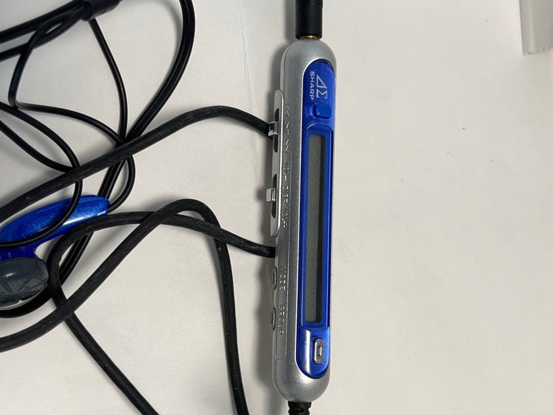 SHARP シャープ MD プレーヤー MD-DS55-A ブルー