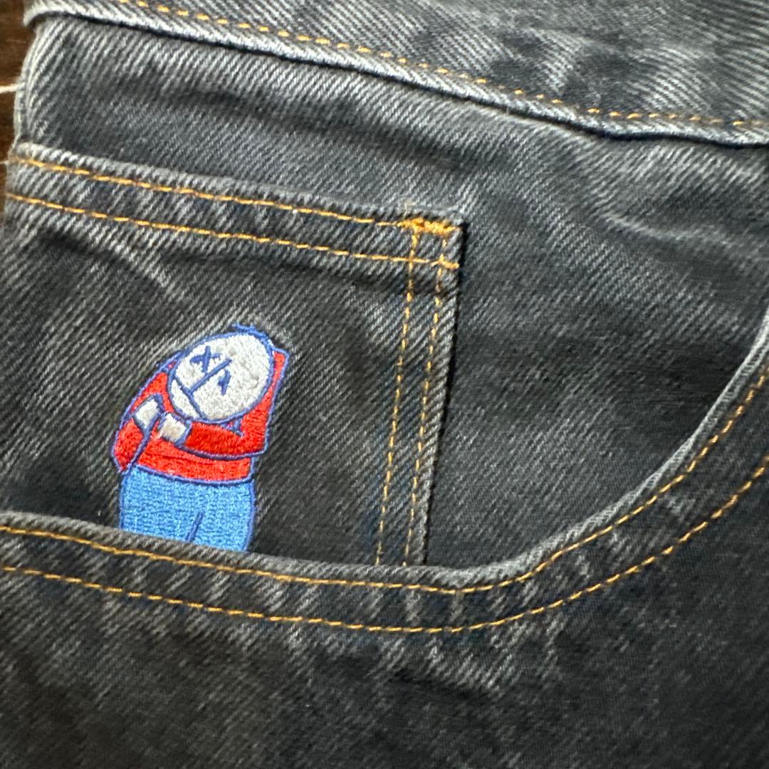 POLAR SKATE BIGBOY 旧ロゴ　s デニム