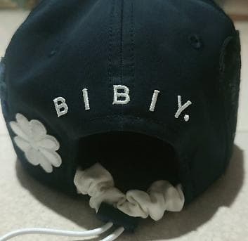 Bibiy B. CLUB CAP キャップ ネイビー