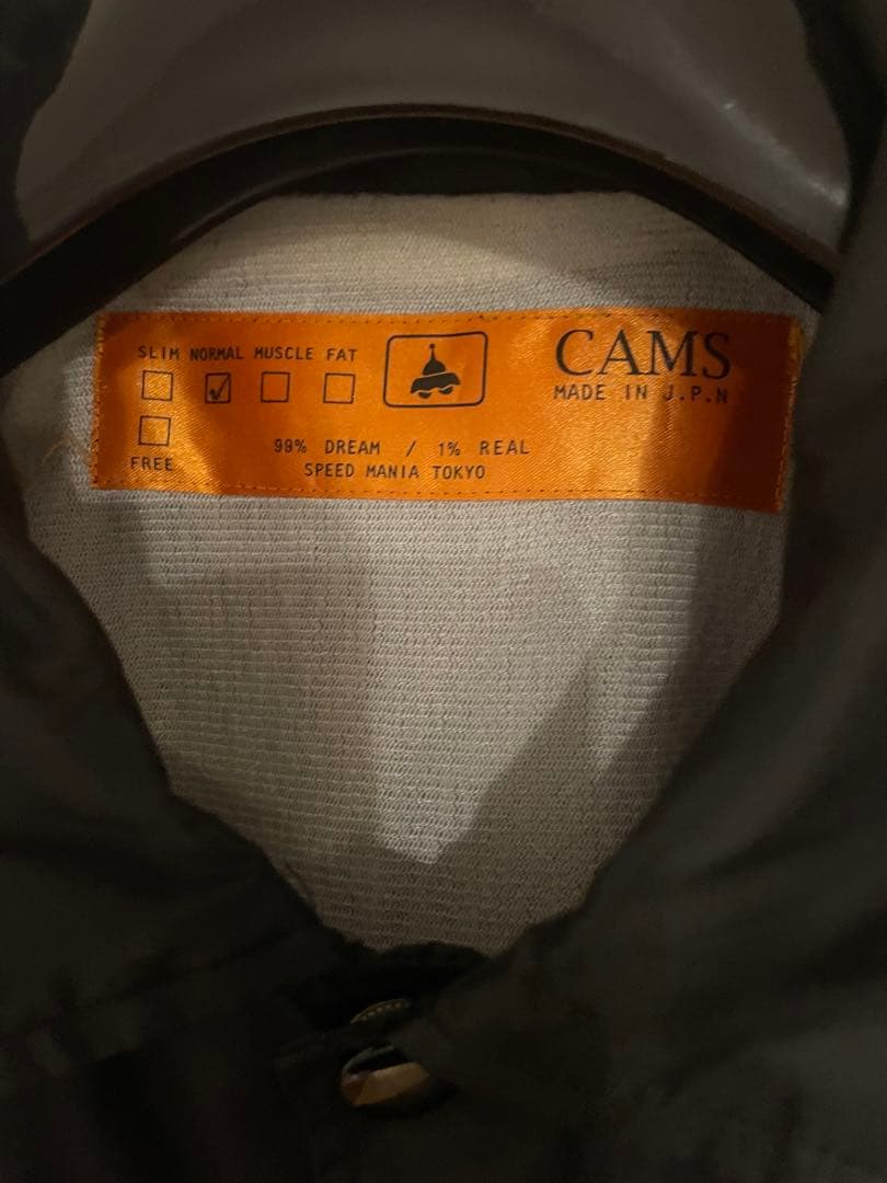 CAMS ナイロンジャケット ブラック