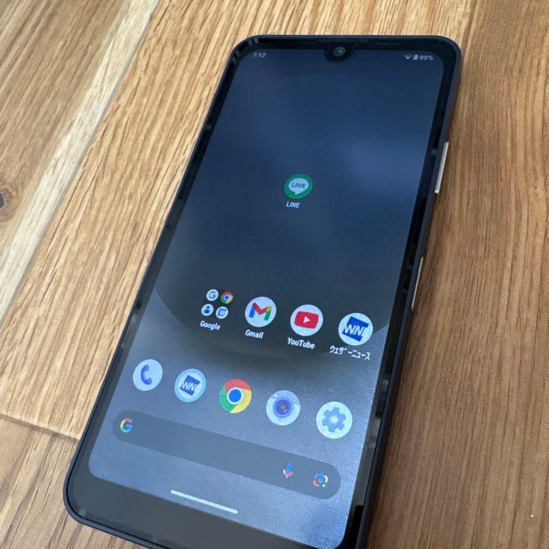 AQUOS wish3 ブラック 本体