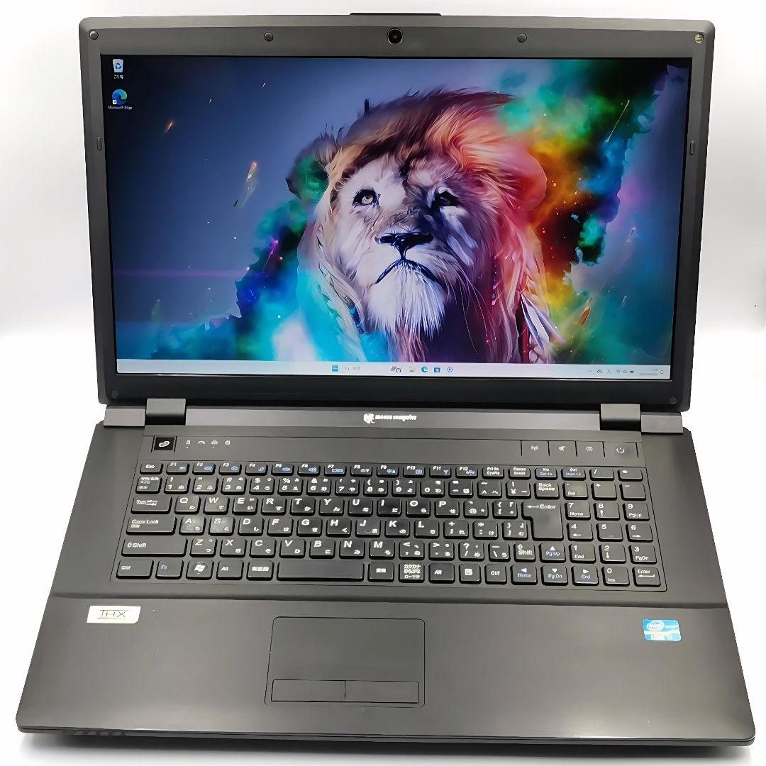 大画面17インチ！ 快適Core i7 Windows11 ノートパソコン