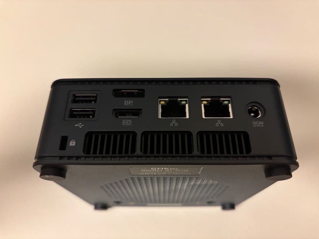 ミニPC NucBox M5 plus Ryzen 7 5825U 64GB 1TB