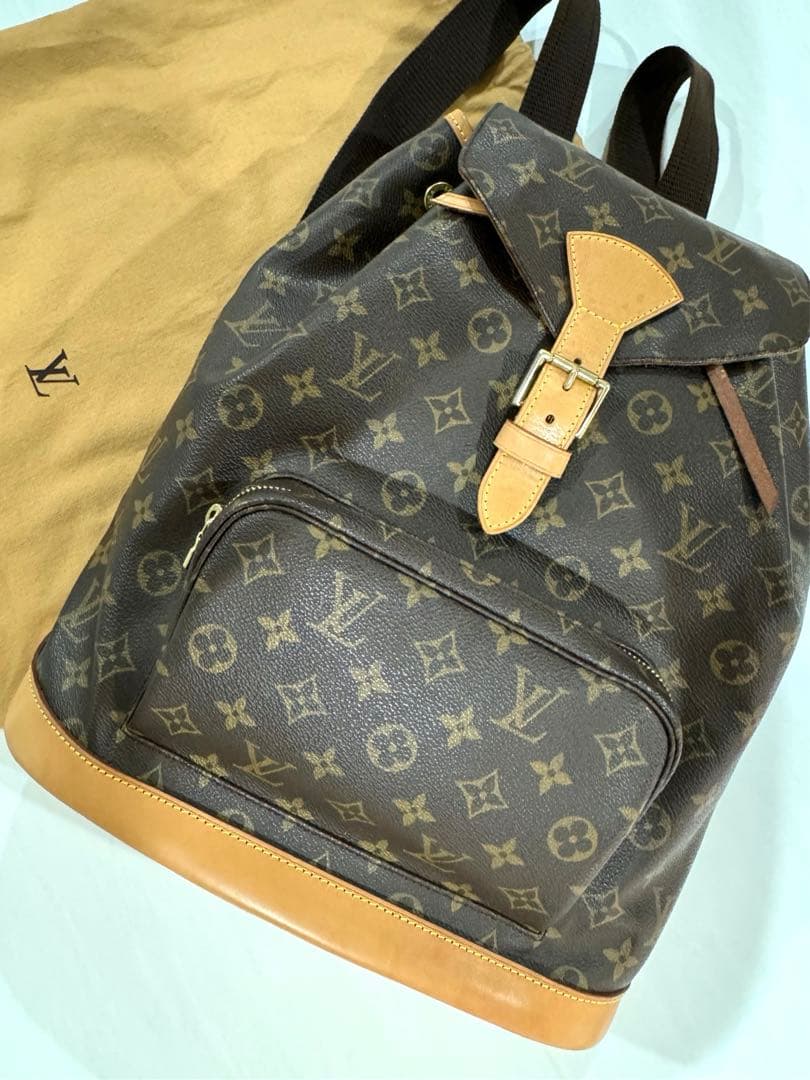 【のこ】ルイヴィトン　モンスリGM バッグパック
