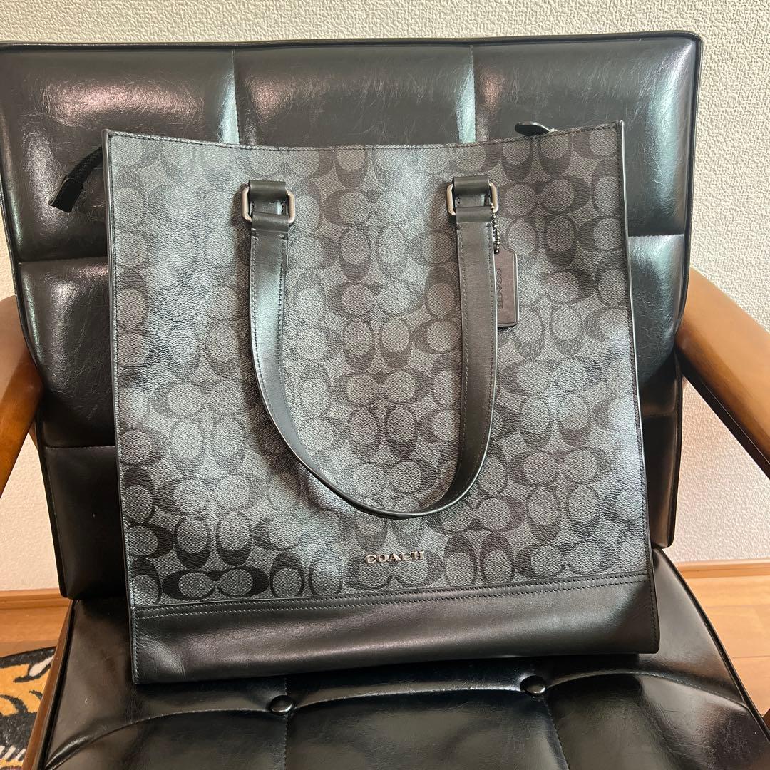 【極美品】COACH コーチ グラハム ストラクチャード ビジネス トートバッグ